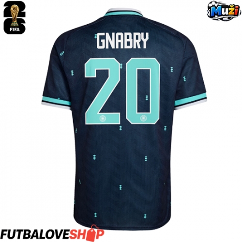 Dres Nemecko Serge Gnabry #20 Preč MS 2026 Krátky Rukáv